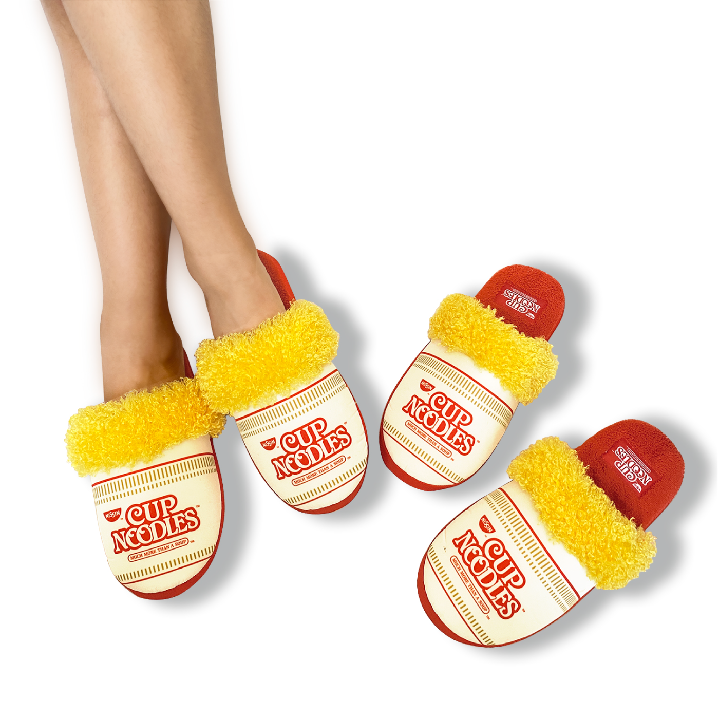 Nissin Cup Noodles Soft Slippers