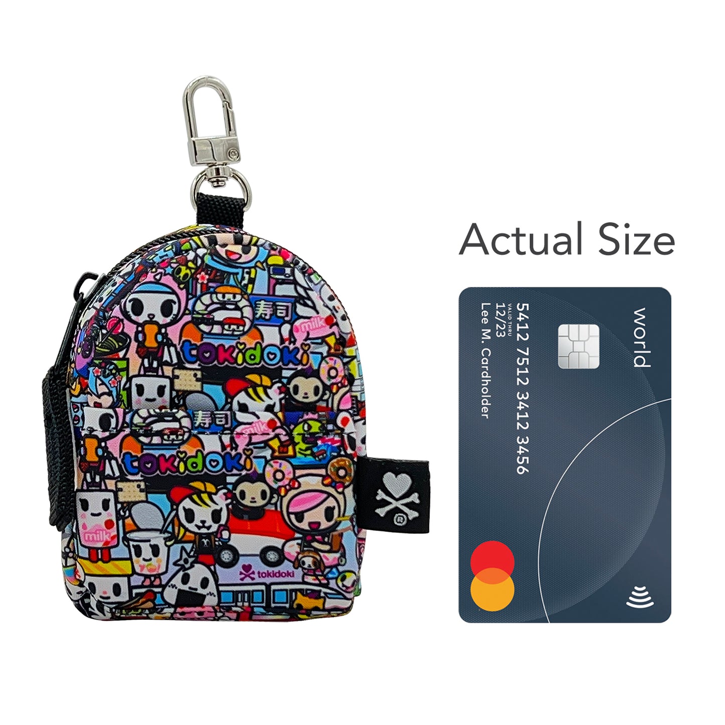Tokidoki Micro Backpack Keyring - Kawaii