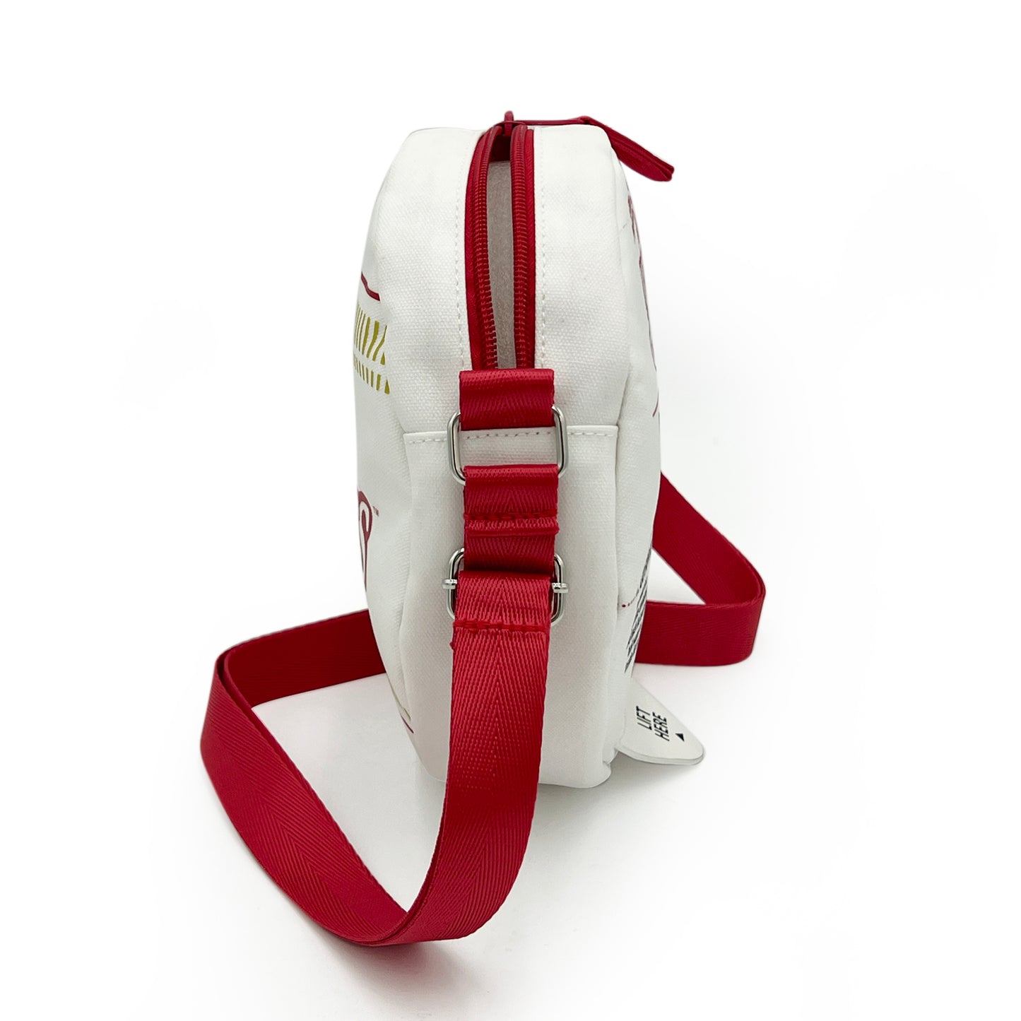 Nissin Cup Noodles 8" Crossbody Bag Off-White