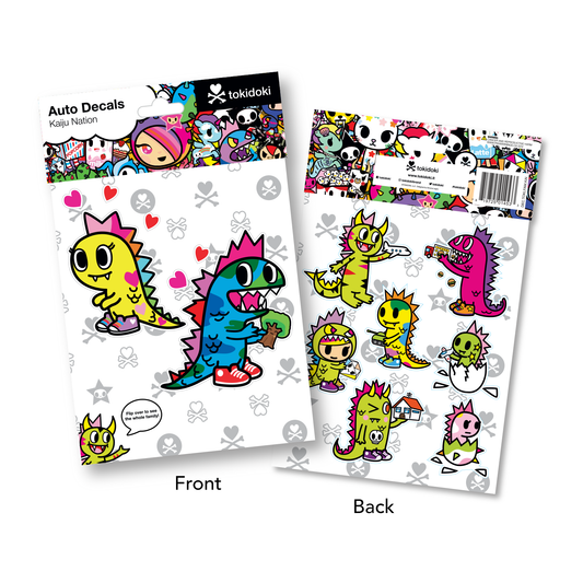 tokidoki Kaiju Monster Decals
