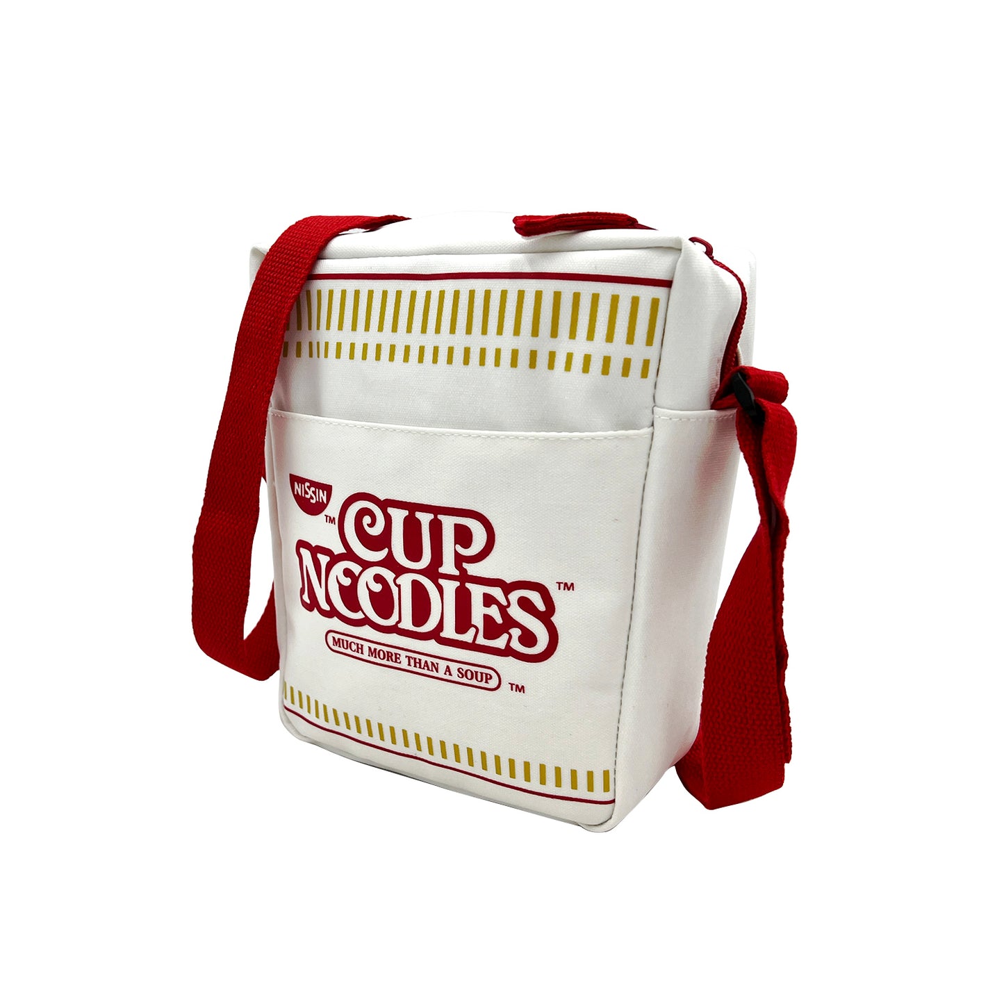 Nissin Cup Noodles Cup Noodles Crossbody Bag - White