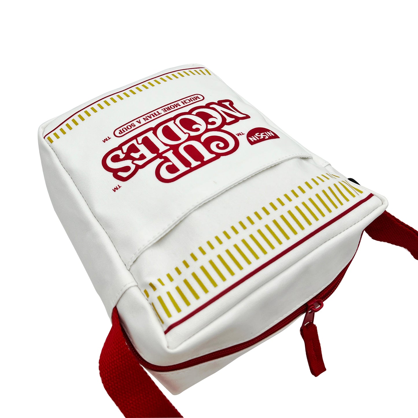 Nissin Cup Noodles Cup Noodles Crossbody Bag - White