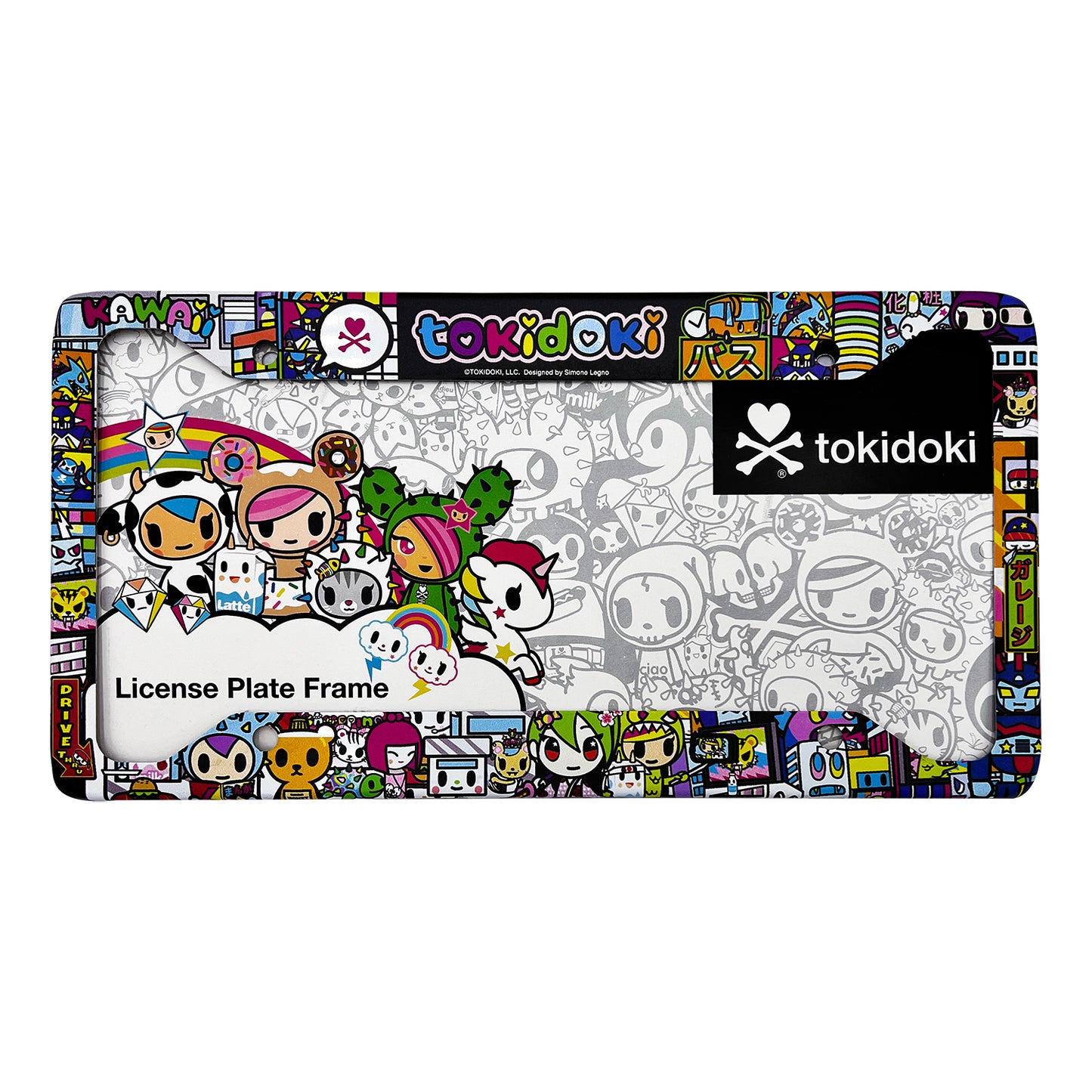 Tokidoki License Plate - Kawaii